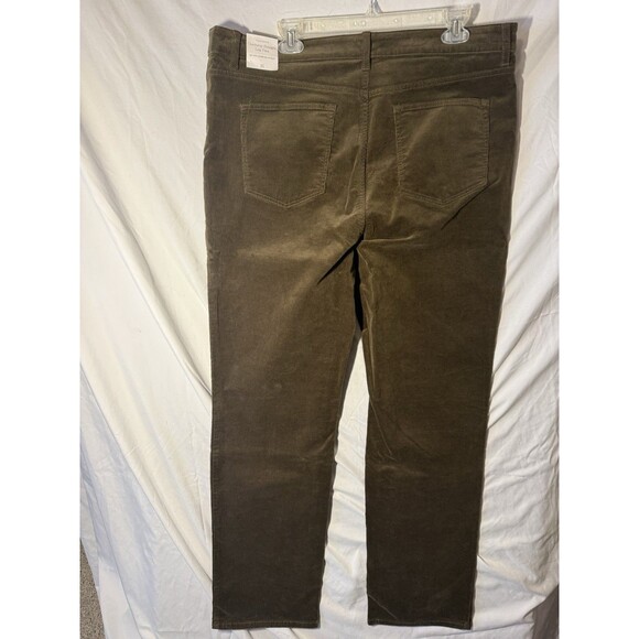 NWT Talbots Women’s Brown Corduroy Pants Size 16W - Picture 4 of 4